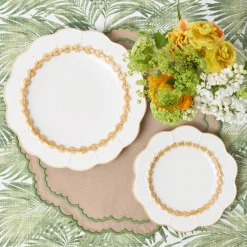 Summer Crockery | Starter Plates<Mrs. Alice Putty Laurel Starter Plates (Set of 4)