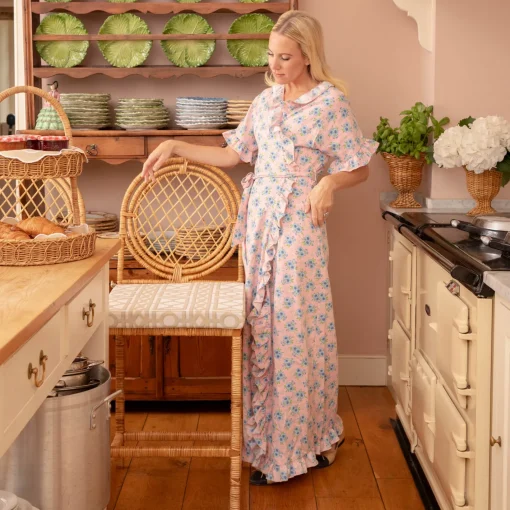 Serena Fresson Fabrics<Mrs. Alice Putty Pavilion Fabric