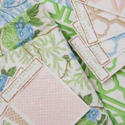 Serena Fresson Fabrics<Mrs. Alice Putty Pavilion Fabric