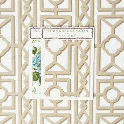 Serena Fresson Fabrics<Mrs. Alice Putty Pavilion Fabric