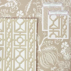 Serena Fresson Fabrics<Mrs. Alice Putty Pavilion Fabric