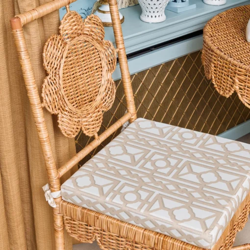 Cushions<Mrs. Alice Putty Pavilion Seat Pad Cushions (Set of 4)