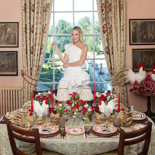 Tablecloths | For Her<Mrs. Alice Putty Pheasant Tablecloth