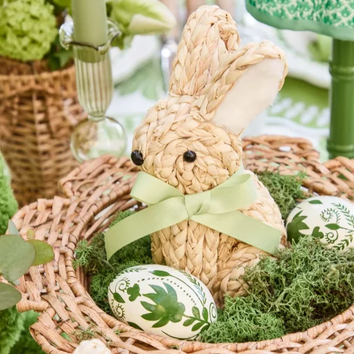 Spring Decorations<Mrs. Alice Raffia Rabbit Family