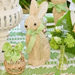 Spring Decorations<Mrs. Alice Raffia Rabbit Family