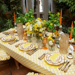 Summer Glassware | Glasses<Mrs. Alice Raffia Water Glasses (Set of 4)
