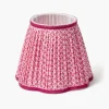 Summer Lighting | Lampshades<Mrs. Alice Raspberry Lotus Lampshade (18cm)