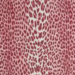 Serena Fresson Fabrics<Mrs. Alice Raspberry Pink Leopard Fabric