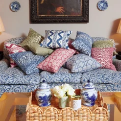 Serena Fresson Fabrics<Mrs. Alice Raspberry Pink Leopard Fabric