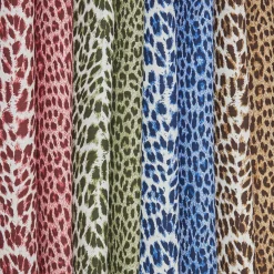 Serena Fresson Fabrics<Mrs. Alice Raspberry Pink Leopard Fabric
