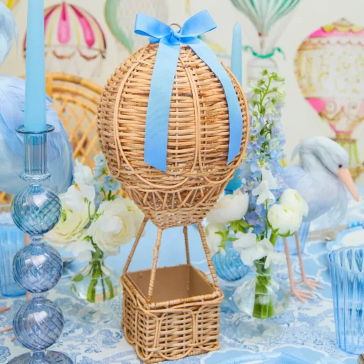 Year-round Decorations | Spring Decorations<Mrs. Alice Rattan Hot Air Balloon