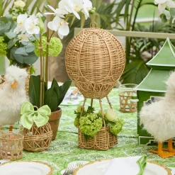Year-round Decorations | Spring Decorations<Mrs. Alice Rattan Hot Air Balloon