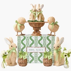 Spring Decorations<Mrs. Alice Rattan Meadow Decoration Set