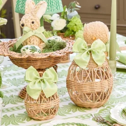 Spring Decorations<Mrs. Alice Rattan Meadow Tablescape