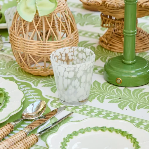 Spring Decorations<Mrs. Alice Rattan Meadow Tablescape