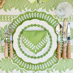 Spring Decorations<Mrs. Alice Rattan Meadow Tablescape