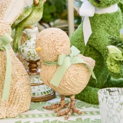 Spring Decorations<Mrs. Alice Rattan Meadow Tablescape