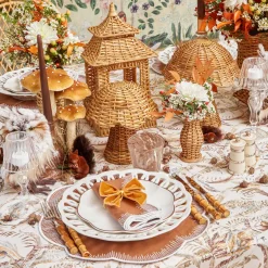 Year-round Decorations | Autumn Decorations<Mrs. Alice Rattan Mushroom Family