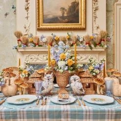 Year-round Decorations | Autumn Decorations<Mrs. Alice Rattan Pagoda & Urn Vase Set