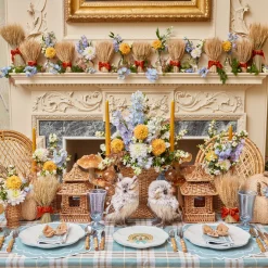Year-round Decorations | Autumn Decorations<Mrs. Alice Rattan Pagoda & Urn Vase Set