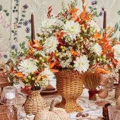 Year-round Decorations | Autumn Decorations<Mrs. Alice Rattan Pagoda & Urn Vase Set