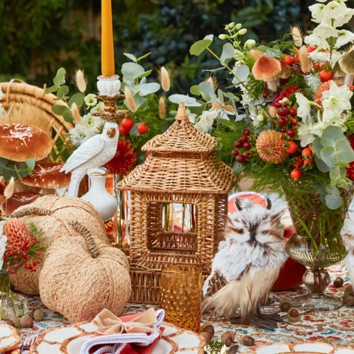 Year-round Decorations | Spring Decorations<Mrs. Alice Rattan Pagoda Lantern