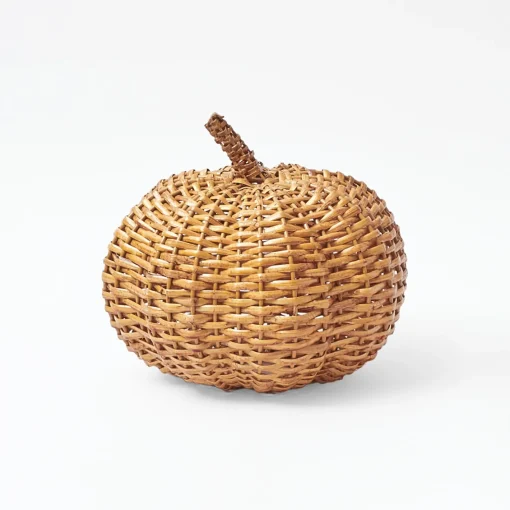Autumn Decorations<Mrs. Alice Rattan Pumpkin Family