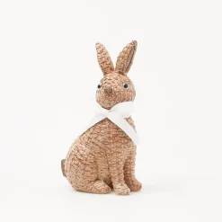 Spring Decorations<Mrs. Alice Rattan Rabbit Family