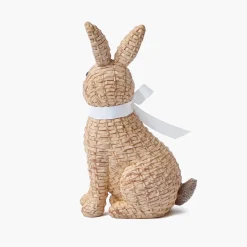 Spring Decorations<Mrs. Alice Rattan Rabbit Family