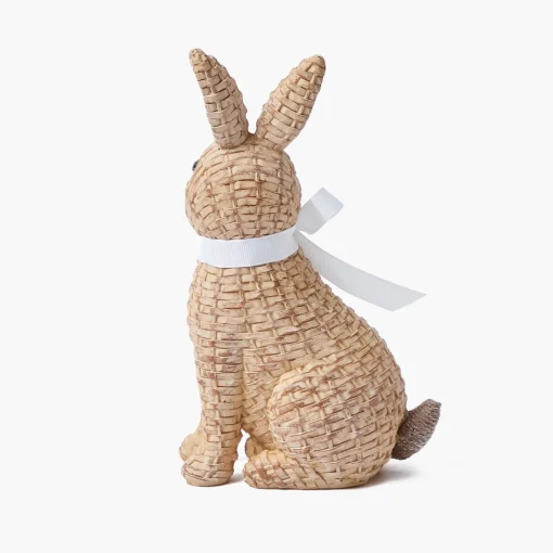 Spring Decorations<Mrs. Alice Rattan Rabbit Family