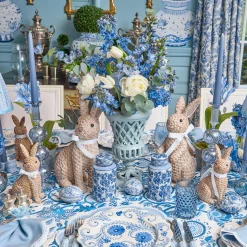 Spring Decorations<Mrs. Alice Rattan Rabbit (Pair)