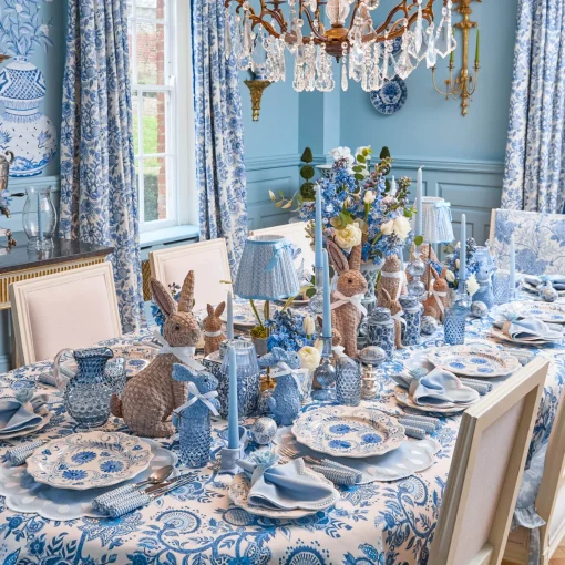 Spring Decorations<Mrs. Alice Rattan Rabbit (Pair)