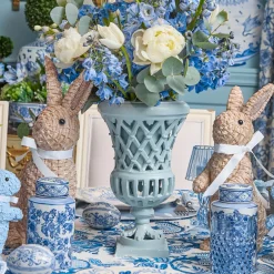 Spring Decorations<Mrs. Alice Rattan Rabbit (Pair)