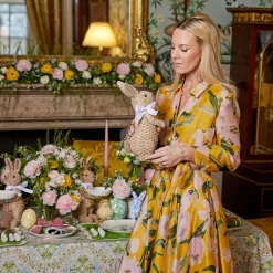 Spring Decorations<Mrs. Alice Rattan Rabbit (Pair)