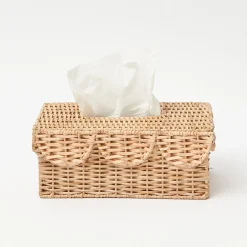 For The Rattan Lover | For The Homemaker<Mrs. Alice Rattan Tissue Box Holder