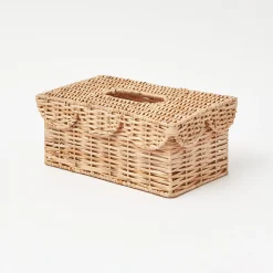For The Rattan Lover | For The Homemaker<Mrs. Alice Rattan Tissue Box Holder