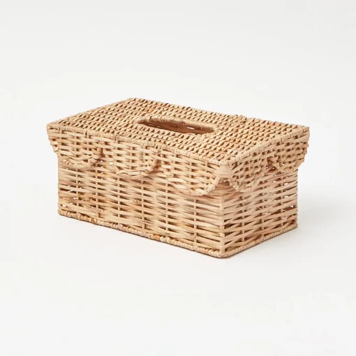 For The Rattan Lover | For The Homemaker<Mrs. Alice Rattan Tissue Box Holder