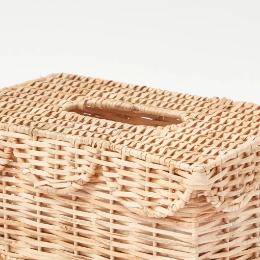 For The Rattan Lover | For The Homemaker<Mrs. Alice Rattan Tissue Box Holder