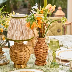 Vases | Vases & Planters<Mrs. Alice Rattan Vase (Set of 3)