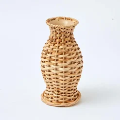 Vases | Vases & Planters<Mrs. Alice Rattan Vase (Set of 3)