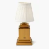 Rechargeable Table Lamps<Mrs. Alice Rechargeable Lamp with Cream Shade (15cm)