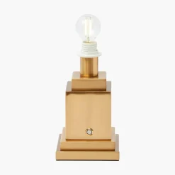 Rechargeable Table Lamps<Mrs. Alice Rechargeable Lamp with Cream Shade (15cm)