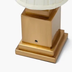 Rechargeable Table Lamps<Mrs. Alice Rechargeable Lamp with Cream Shade (15cm)