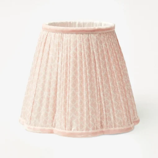 Rechargeable Table Lamps<Mrs. Alice Rechargeable Lamp with Pink Lotus Shade (18cm)