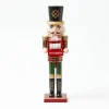 Christmas Decorations<Mrs. Alice Red & Green Christmas Countdown Nutcracker