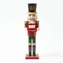 Christmas Decorations<Mrs. Alice Red & Green Christmas Countdown Nutcracker