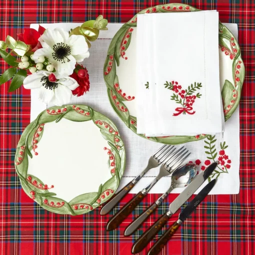 Starter Plates<Mrs. Alice Red Berry Starter Plate