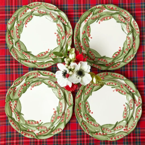 Starter Plates<Mrs. Alice Red Berry Starter Plate