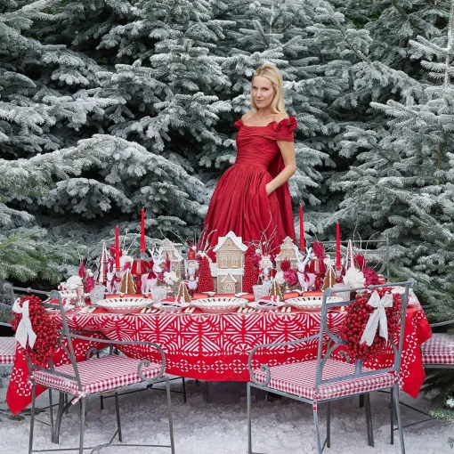 Candles<Mrs. Alice Red Candles (Set of 8)