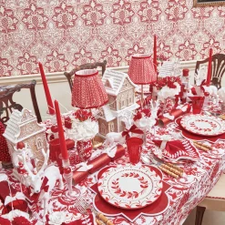 Candles<Mrs. Alice Red Candles (Set of 8)